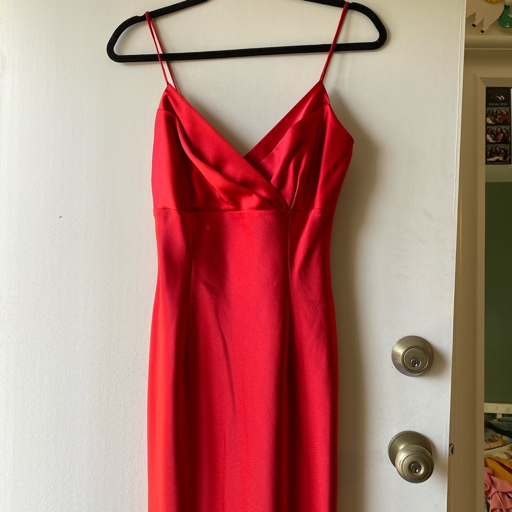 Red Evening Dress